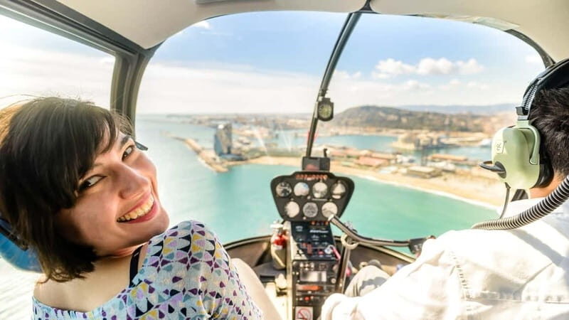 Barcelona: Helicopter Flight & Heliport Boat Transfer - A Look at the Itinerary and What to Expect