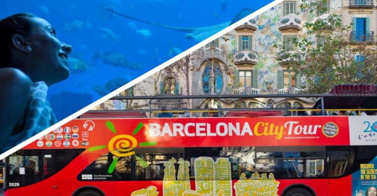 Barcelona: Hop-On Hop-Off Bus & Aquarium Tour - Booking Details