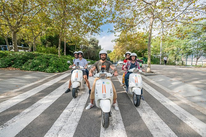 Barcelona in One Day "The Catalan Full Experience" by Vespa Scooter - Tour Overview