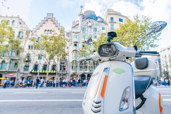 Barcelona in One Day "The Catalan Full Experience" by Vespa Scooter - The Sum Up