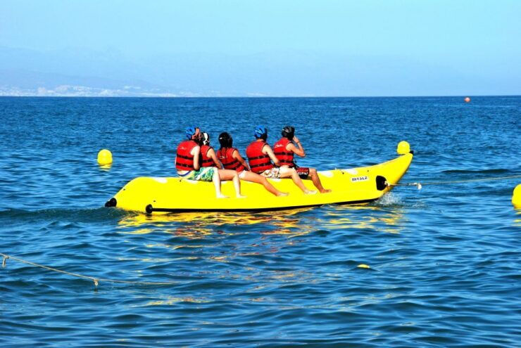 Barcelona: Inflatable Water Tube Ride at Port Olímpic - Experience Details