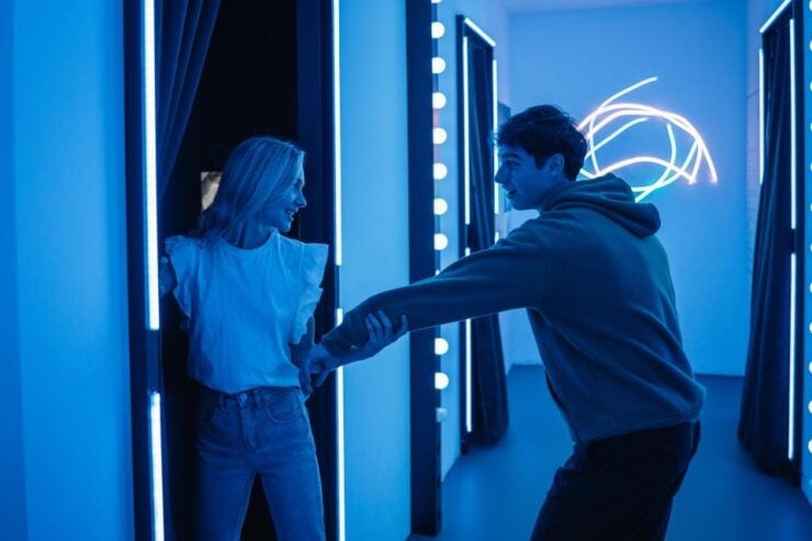 Barcelona: Interactive Art Installation by IKONO - Concept and Atmosphere