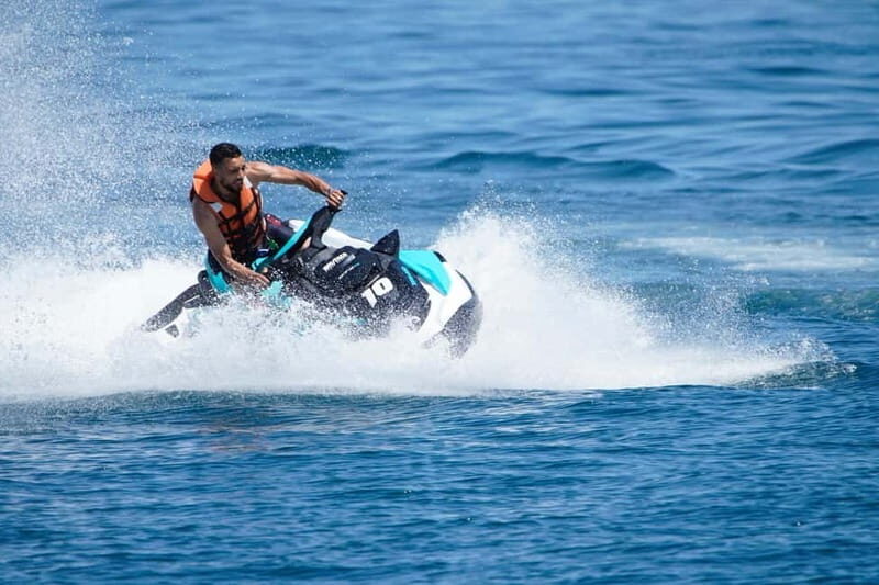 Barcelona: Jetski No Licence Tour Hotel W - Photo included - The Scenic Route and Landmarks