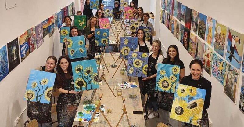 Barcelona: Learn to Paint, Sip Wine, Enjoy Snacks & Music - Good To Know