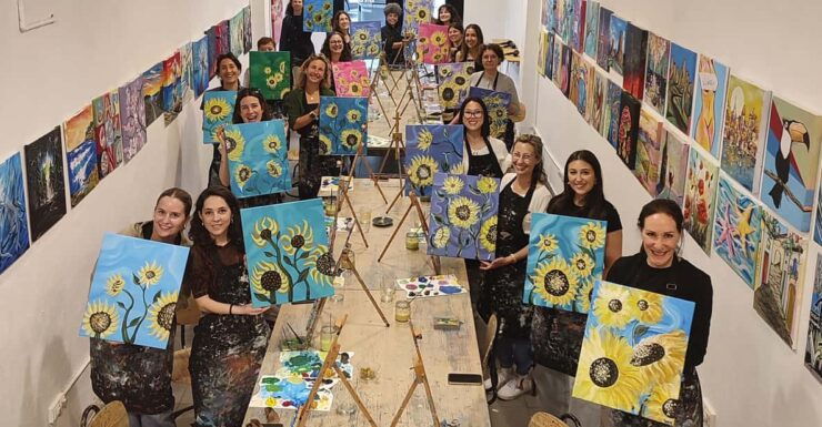 Barcelona: Learn to Paint, Sip Wine, Enjoy Snacks & Music - Good To Know