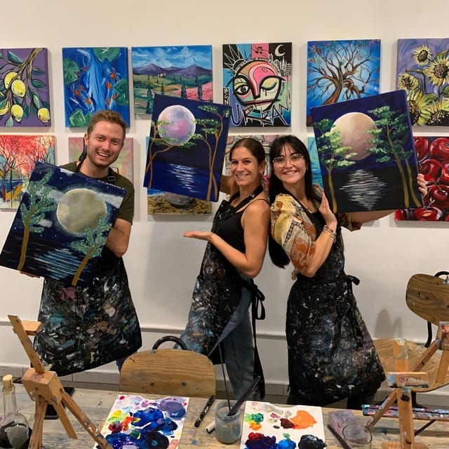 Barcelona: Learn to Paint, Sip Wine, Enjoy Snacks & Music - Quality Materials and Supplies