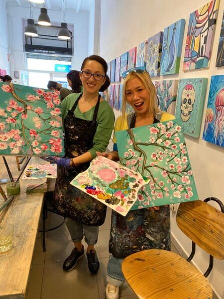 Barcelona: Learn to Paint, Sip Wine, Enjoy Snacks & Music - Important Details and Policies
