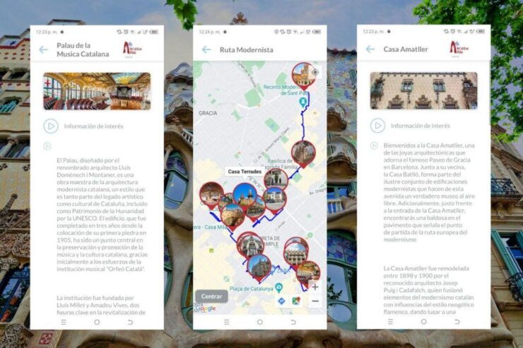 Barcelona Modernista Self-Guided Tour App With Multilingual - Good To Know