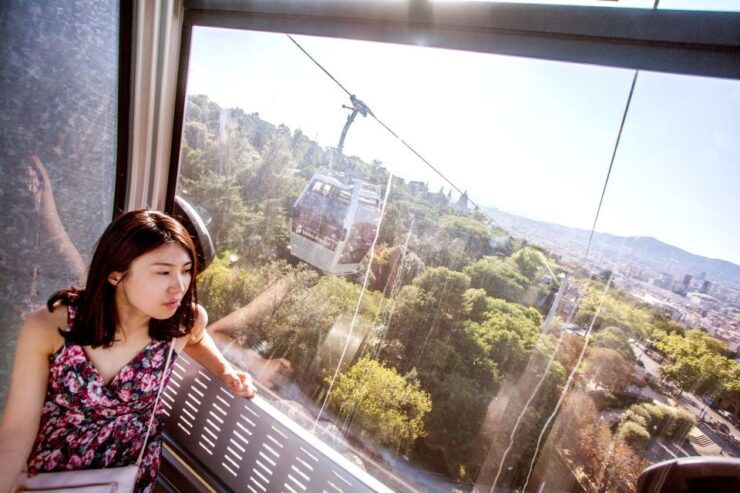 Barcelona: Montjuïc Cable Car Roundtrip Ticket - Ticket Details