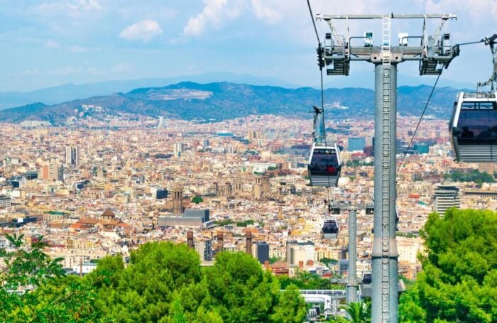 Barcelona: Montjuïc Cable Car Ticket With Audio Guide - Getting to the Montjuïc Cable Car