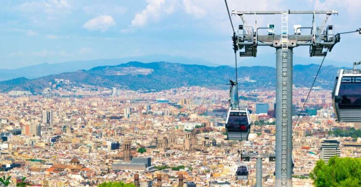 Barcelona: Montjuïc Cable Car Voucher and 2 Audio Tours - Ticket Details