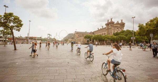 Barcelona Montjuic Three-Hour Bike Tour - Highlights