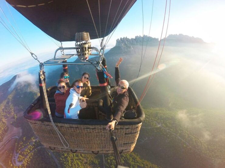 Barcelona: Montserrat Hot-Air Balloon & Monastery Experience - Experience Highlights