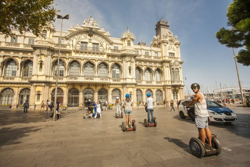 Barcelona: Old Port and Gothic Quarter Guided Segway Tour - Key Stops