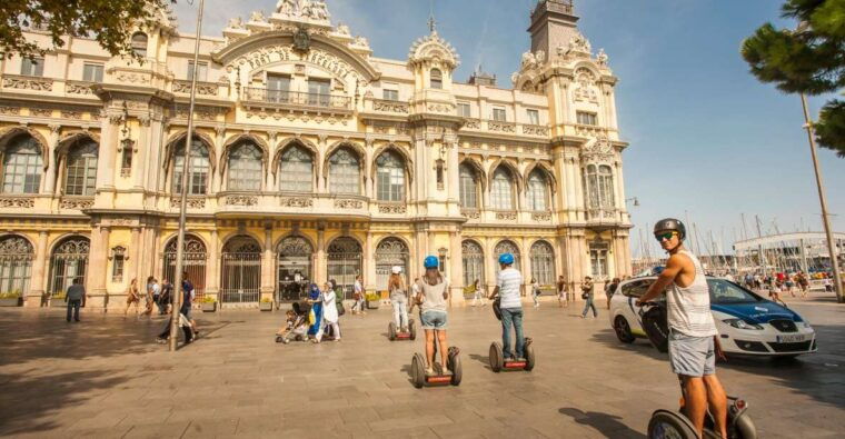 Barcelona: Old Port and Gothic Quarter Guided Segway Tour - Segway Training and Safety