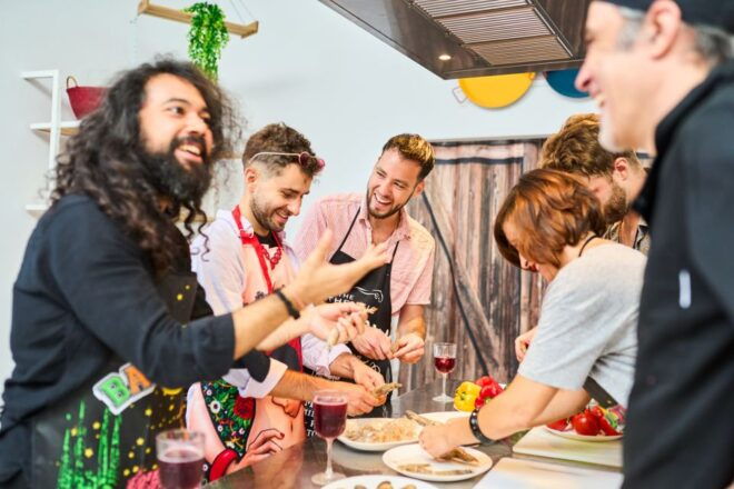 Barcelona: Paella Cooking Class With Sangria & Market Visit - Full Description