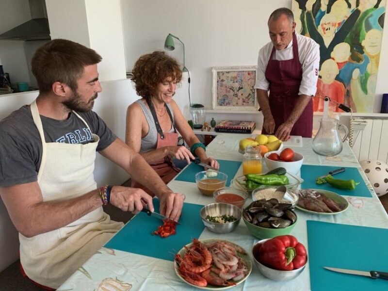 Barcelona: Paella Seafood Master Cooking Class with Sangria - Practical Details