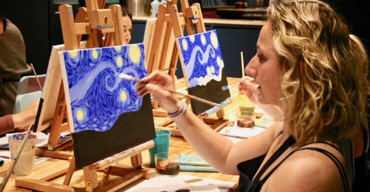 Barcelona: Paint and Sip Experience With Spanish Vermouth - Good To Know