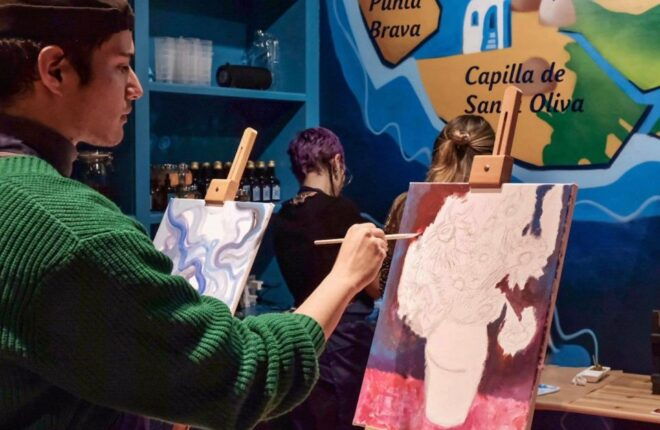 Barcelona: Paint and Sip Experience With Spanish Vermouth - Activity Highlights