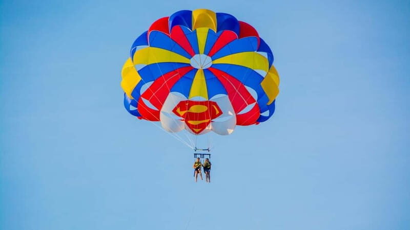 Barcelona: Parasailing with panoramic views over the sea - The Experience at a Glance