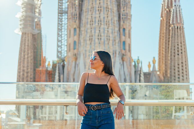 Barcelona: Private Rooftop Photoshoot With Sagrada Familia - Entrance Ticket for Sagrada Familia