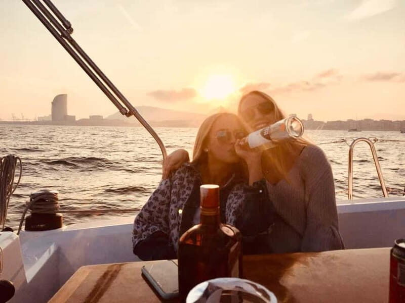 Barcelona: Private Sunset Sailing Trip with drinks/snacks - What’s Included and What’s Not