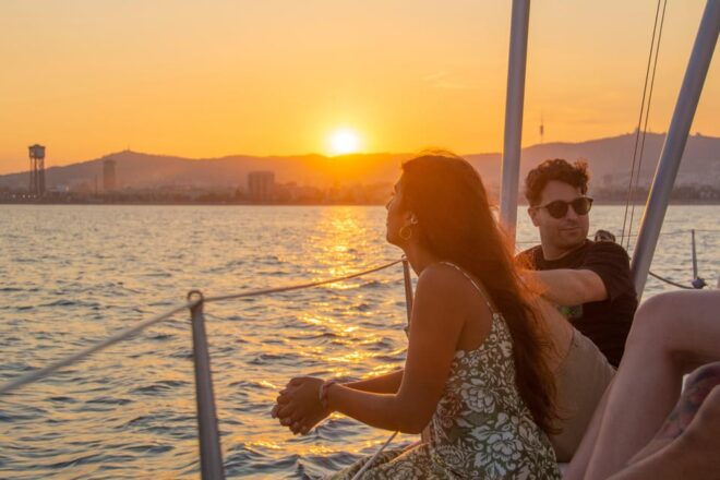 Barcelona: Sailing Boat Ride With Sunset, Wine and Snacks - Pricing and Booking Details