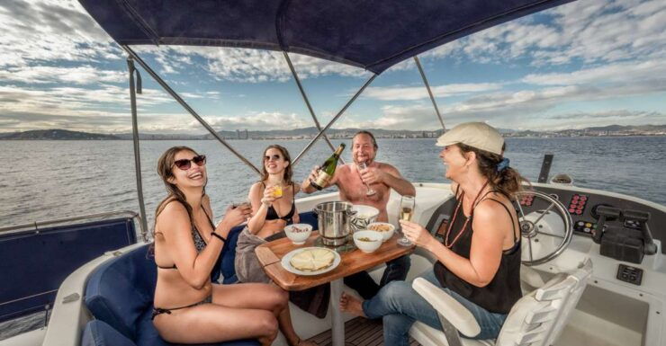 Barcelona: Sailing on a 42' Motorboat - Activity Details