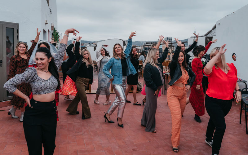 Barcelona Sangria and Salsa Dancing Experience - A rooftop that turns a lesson into a night out