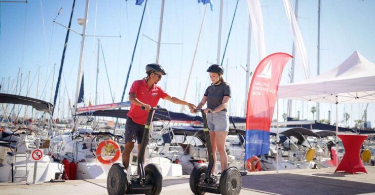 Barcelona: Segway Tour & Sailing Experience - Experience Highlights