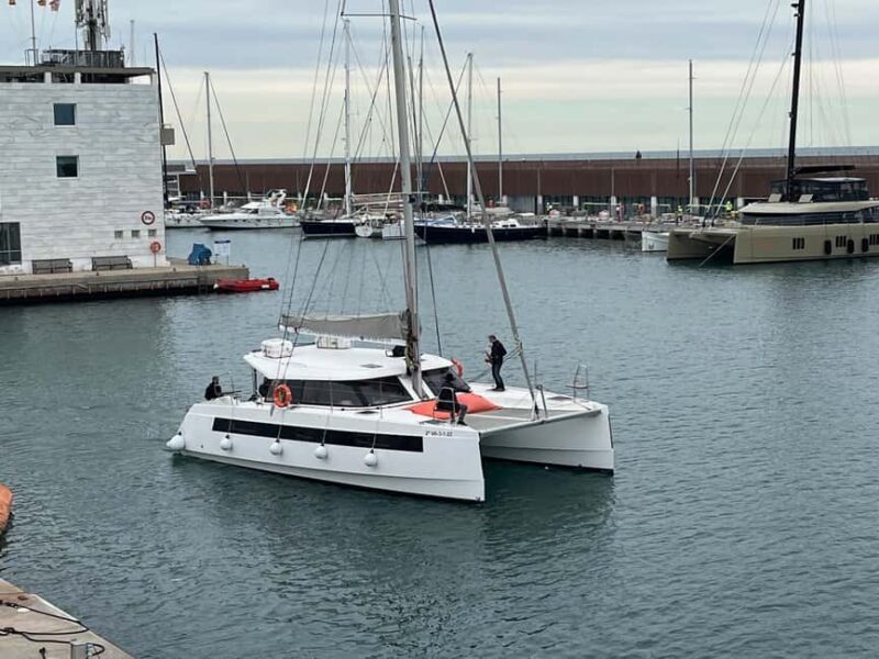 Barcelona: Shared cruise on a catamaran Drink+Local Tapa - An Overview of the Experience