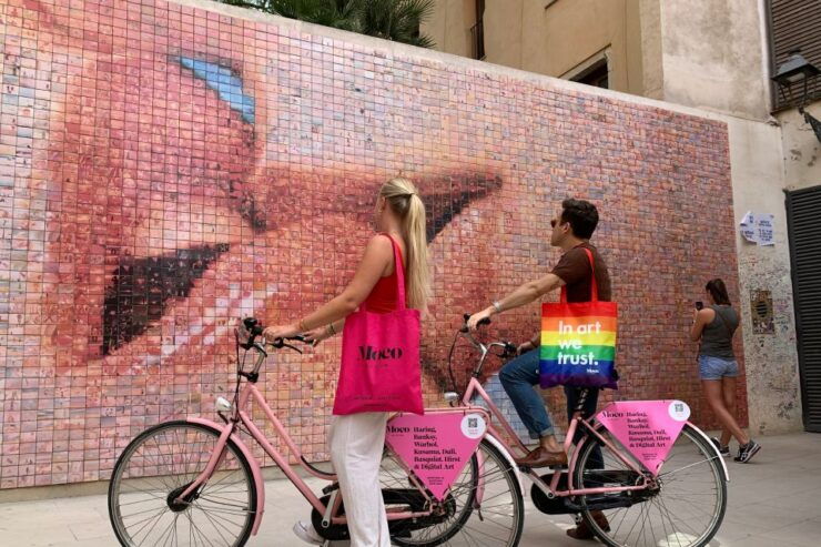 Barcelona StreetArt Bike Tour Moco Museum - Experience Highlights