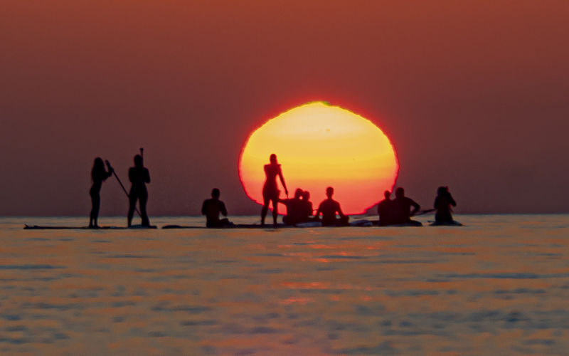 Barcelona Sunrise Paddleboarding with Breakfast & Photos - The Mediterranean before the city wakes