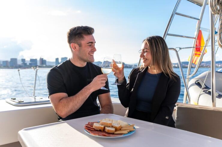 Barcelona: Sunset Catamaran Cruise With Wine and Tapas - Itinerary and Highlights
