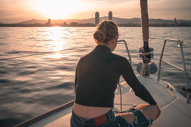 Barcelona Sunset Cruise With Light Snacks and Open Bar - Magical Sunset Cruise With Skipper and Crew