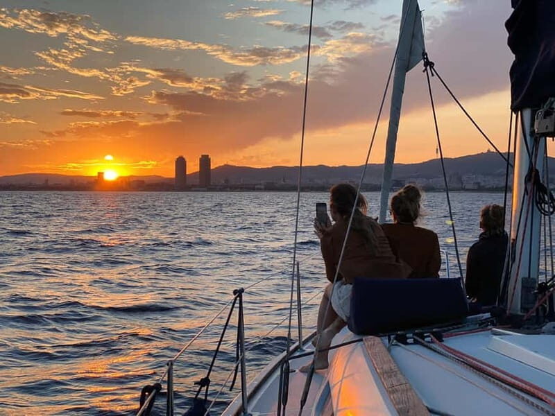 Barcelona: Sunset Skyline Cruise with Cava and Snacks - The Sum Up