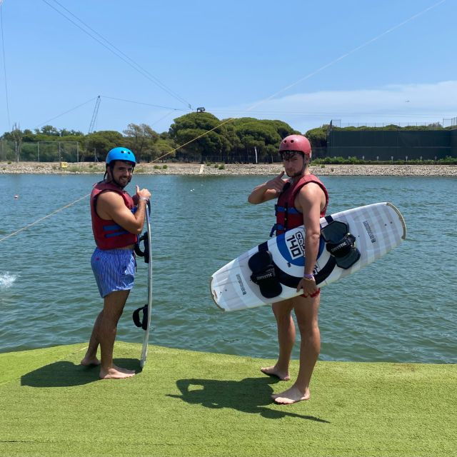 Barcelona: Wakepark Activity With Minibus Transport - Itinerary