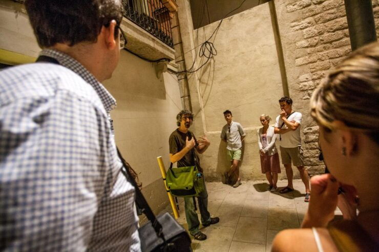 Barcelonas Dark History Night Tour in English - Activity Details