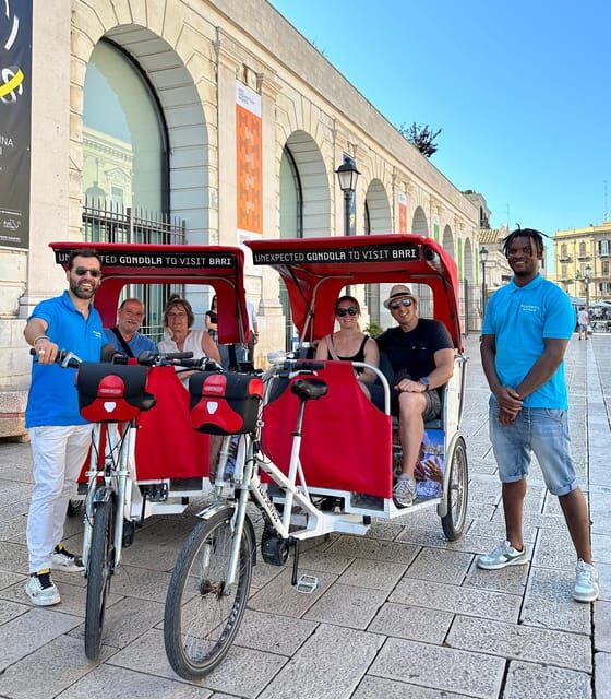 Bari: Old Town Guided Eco-Friendly Rickshaw Tour - Good To Know