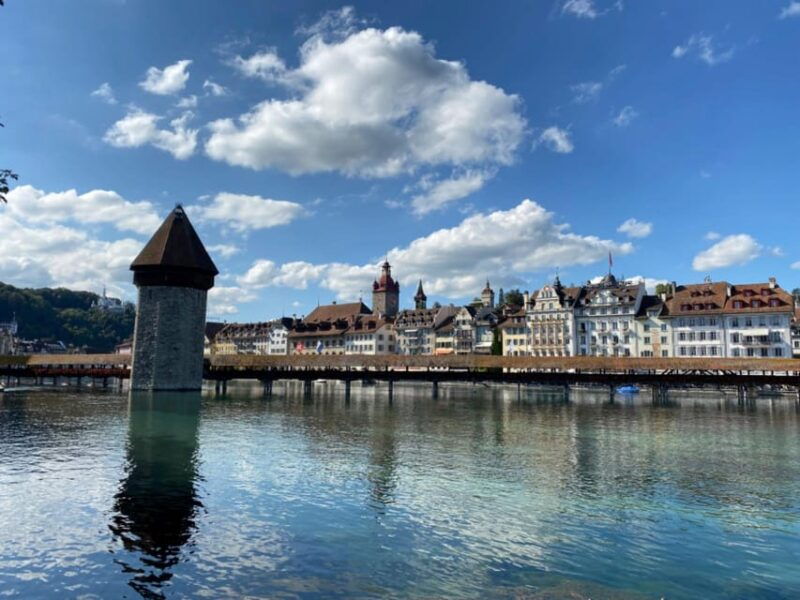 Basel: Swiss Alps Glacier Express Train Ride & Lucerne Tour - Travel Options and Features