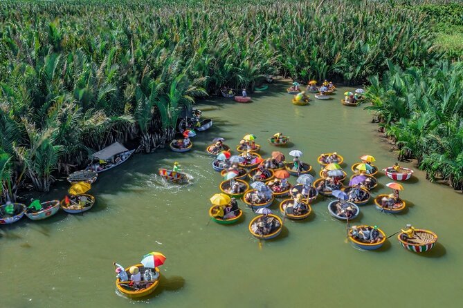 Basket Boat Ride, Water Coconut Forest & Hoi An Town at Night - Discovering Hoi An Town at Night