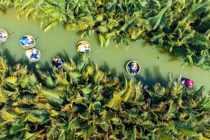 Basket Boat Ride, Water Coconut Forest & Hoi An Town at Night - Common Questions