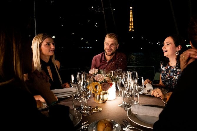 Bateaux Parisiens Seine River Gourmet Dinner & Sightseeing Cruise - What to Expect
