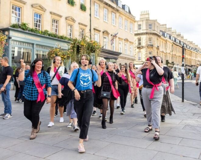 Bath: Silent Disco Guided Walking Tour - Inclusions and Details of the Tour