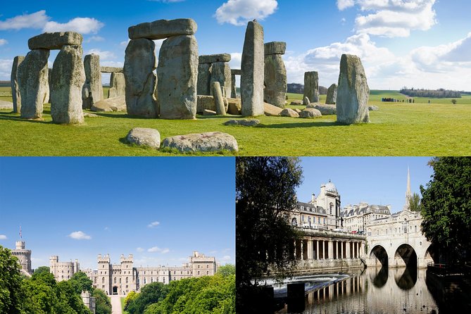Bath, Windsor and Stonehenge Independent Full Day Private Tour - Inclusions
