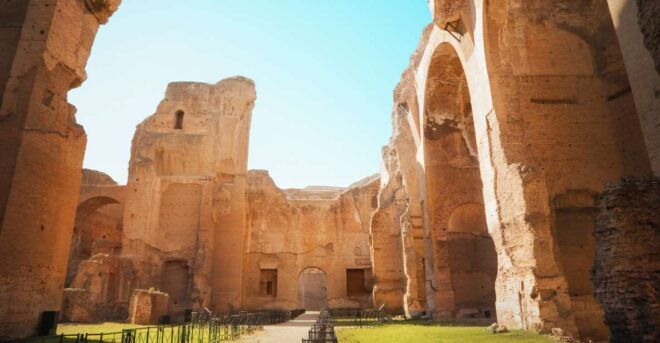 Baths of Caracalla Exclusive Private Guided Tour and Tickets - Location Information
