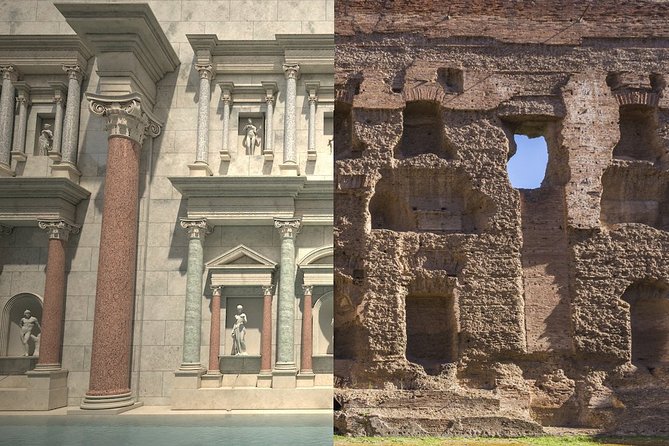 Baths of Caracalla Ticket or Audioguide or Virtual Tour - Language Options and Inclusions