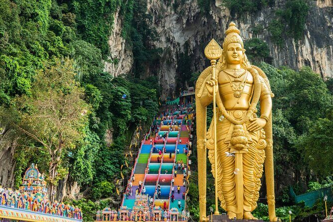 Batu Cave and Kuala Lumpur Heritage Tour by Train and Walking - Little India Brickfields: A Bustling Cultural Corner