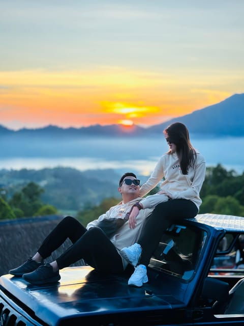 BATUR VOLCANO JEEP SUNRISE, BLACK LAVA & NATURAL HOT SPRING - Customization and Flexibility