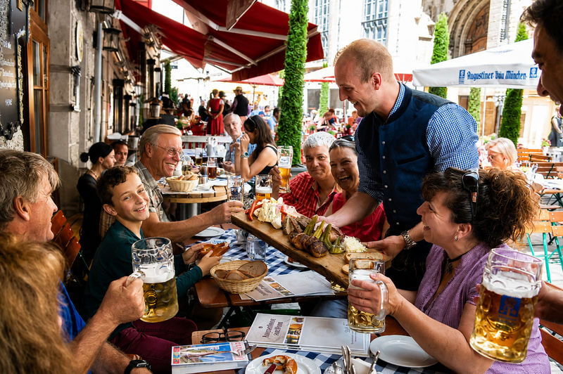 Bavarian Beer Experience in Munich - The beer-hall platter is the main meal